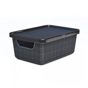 ORGANIZADOR JUTTA COM TAMPA PRETO - 2 LITROS