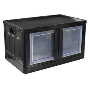 ORGANIZADOR DOBRÁVEL PORTA DUPLA PRETO - 75 LITROS