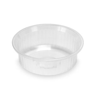 BACIA CANELADA TRANSPARENTE - 1,5 LITROS
