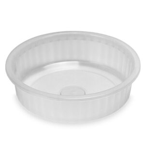 BACIA CANELADA TRANSPARENTE - 5,5 LITROS