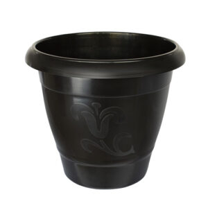 VASO REDONDO MÉDIO PRETO