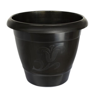 VASO REDONDO GRANDE PRETO
