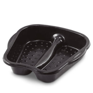 BACIA PARA PEDICURE PRETA