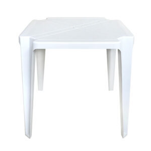 MESA MONOBLOCO QUADRADA BRANCA