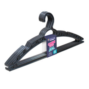 CABIDE PRETO SUPER-RESISTENTE | KIT COM 05 PEÇAS