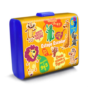 ESTOJO ESCOLAR COM LABEL