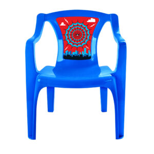 POLTRONA INFANTIL AZUL COM LABEL