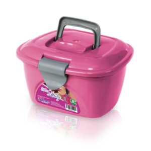 MINI MALETA LADY BOX ROSA - 07"