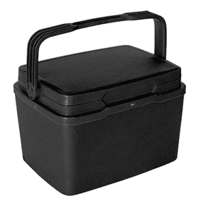 CAIXA TÉRMICA PRETA 7 LITROS