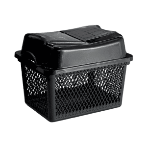 CESTO TELADO COM TAMPA ARTICULADA 20L