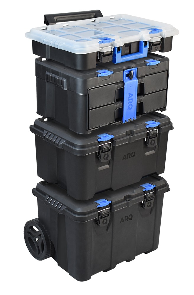 KIT CAIXA DE FERRAMENTAS MODULAR ULTRA BOX C RODAS 4 EM 1 - Imagem 5