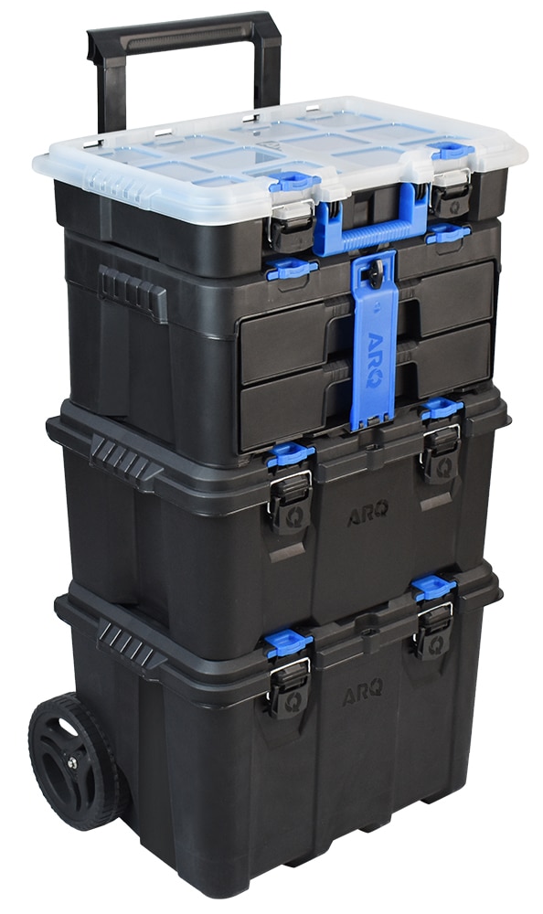 KIT CAIXA DE FERRAMENTAS MODULAR ULTRA BOX C RODAS 4 EM 1 - Imagem 4