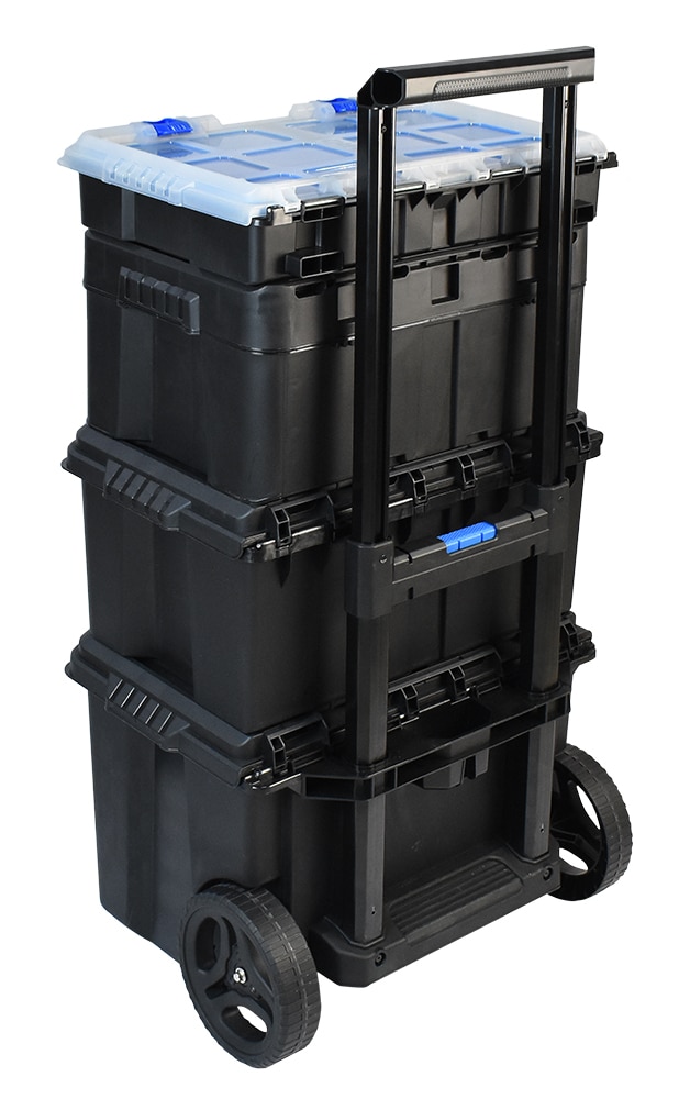 KIT CAIXA DE FERRAMENTAS MODULAR ULTRA BOX C RODAS 4 EM 1 - Imagem 8