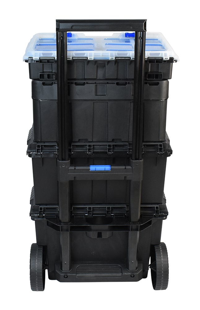KIT CAIXA DE FERRAMENTAS MODULAR ULTRA BOX C RODAS 4 EM 1 - Imagem 9