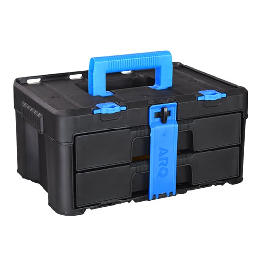 CAIXA DE FERRAMENTAS MODULAR ULTRA BOX 7004 COM GAVETAS TRILHO DE ACO - Imagem 4