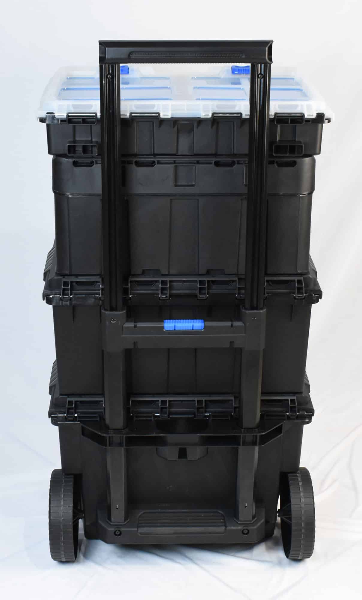 KIT CAIXA DE FERRAMENTAS MODULAR ULTRA BOX C RODAS 4 EM 1 - Imagem 3