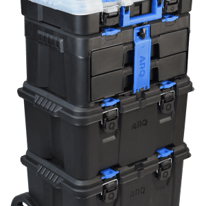 KIT CAIXA DE FERRAMENTAS MODULAR ULTRA BOX C RODAS 4 EM 1
