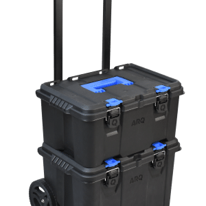 KIT CAIXA DE FERRAMENTAS MODULAR ULTRA BOX C RODAS 2 EM 1