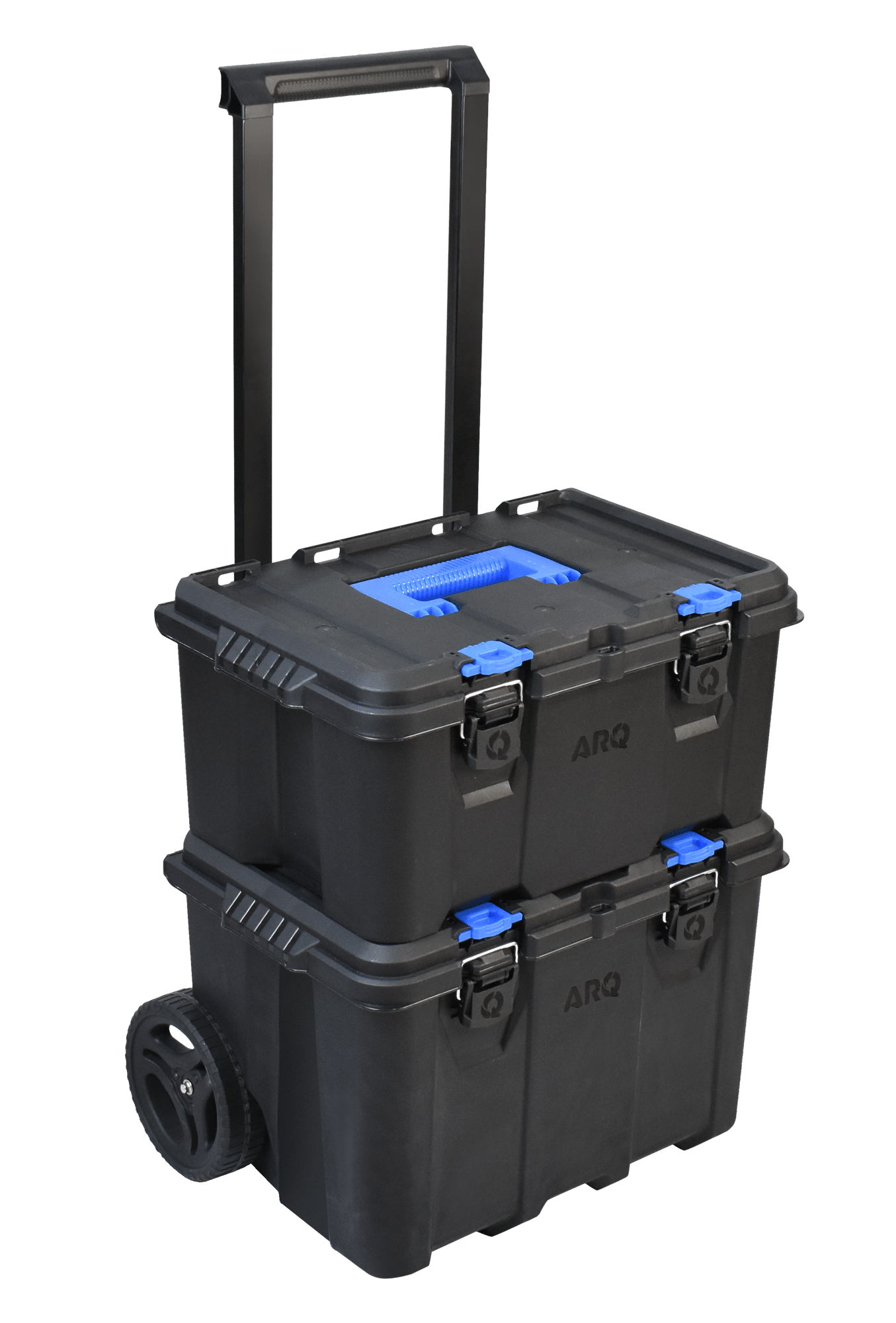KIT CAIXA DE FERRAMENTAS MODULAR ULTRA BOX C RODAS 2 EM 1
