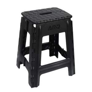 BANQUETA ALTA DOBRAVEL PORTATIL – PRETA